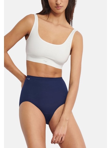 Sloggi Slips 'Basic+ Maxi' 3er Pack in blau