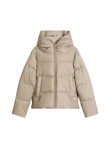 Marc O'Polo Puffer-Daunenjacke mit Kapuze regular in Earthy Taupe