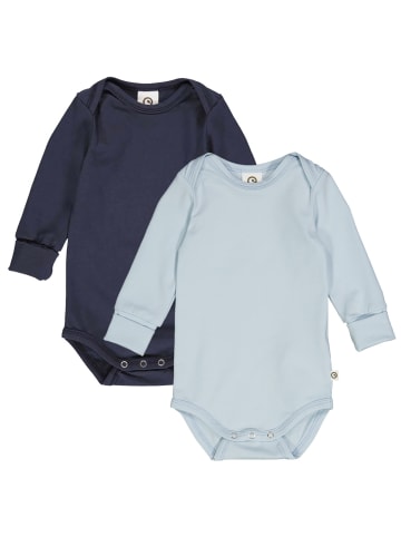 müsli Langarmbody 1582057201 in blau