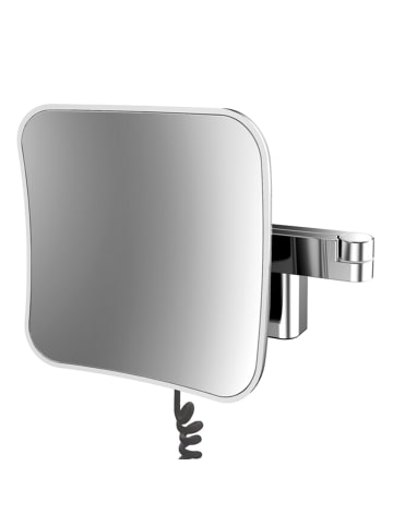 Emco Emco Wand-Kosmetikspiegel mit Beleuchtung, 5-fach