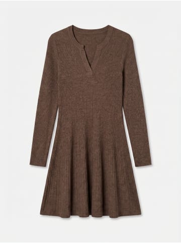 Vero Moda Strickkleid in Warm Taupe