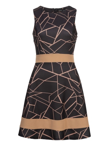 Cloud5ive Day Dress in black/brown