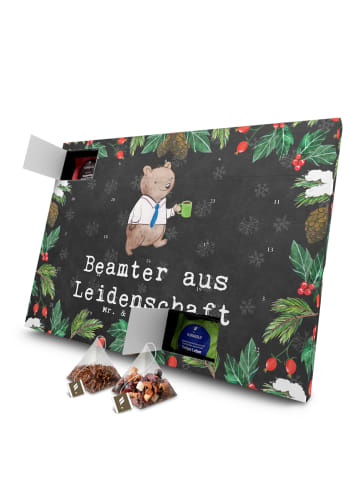 Mr. & Mrs. Panda Advents-Teekalender Beamter Leidenschaft mit Sp... in Kreidetafel