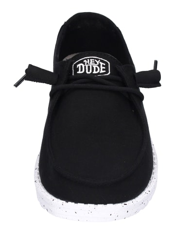 Hey Dude Halbschuhe-Slipper WENDY SLUB CANVAS in schwarz