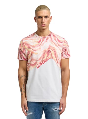 Carlo Colucci T-Shirt Donquerque in Orange