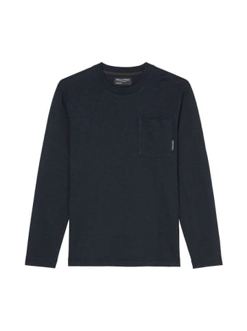 Marc O'Polo Langarmshirt in Dark Navy
