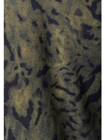 More & More schmales Rollkragenshirt, Print in animal print