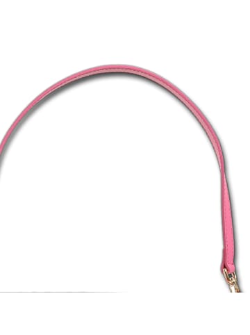 Toscanto Toscanto Schultertasche Leder fuchsia, pink ca. 24cm