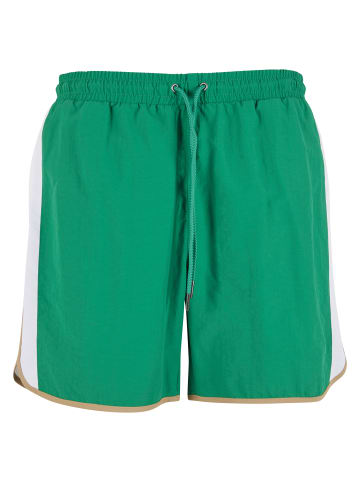 Urban Classics Urban Classics Retro Look Swim Shorts in froggreen