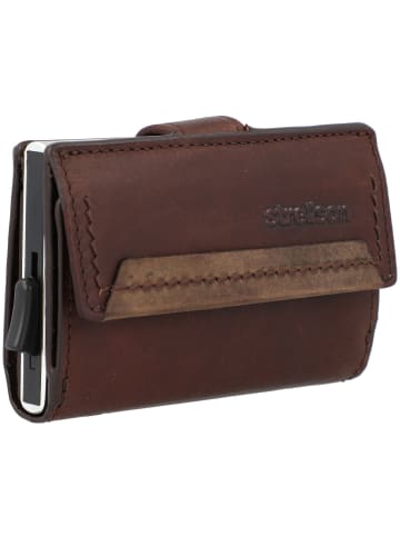 Strellson Camden c-three Kreditkartenetui Leder 7 cm darkbrown