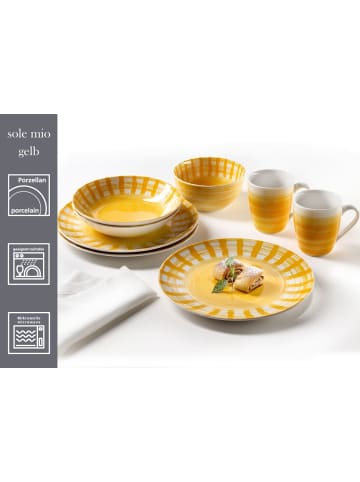 Ritzenhoff & Breker 16er Set Kombiservice Sole Mio in Gelb