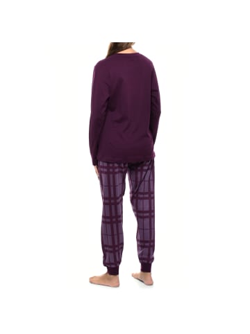 Kisses and Love Schlafanzug in Purple