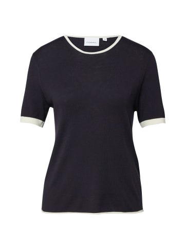 comma Strickshirt in marine - 0002