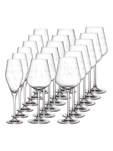 Villeroy & Boch 18er Set Wein- und Sektgläser-Set Toy's Delight transparent in transparent