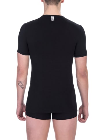 Bikkembergs Schwarz Baumwolle Herren T-Shirt