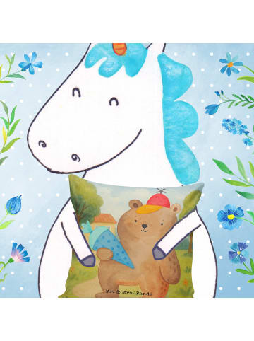 Mr. & Mrs. Panda kuschelkissen 40x40 Bär Schultüte Design ohne S... in Weiß