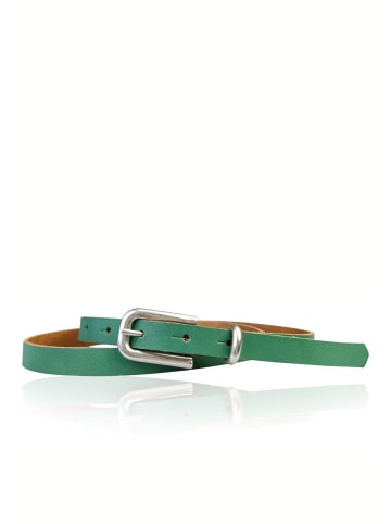 FRONHOFER Ledergürtel in Jade