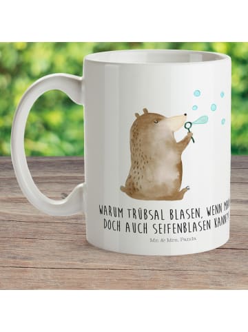Mr. & Mrs. Panda Pott Bär Seifenblasen mit Spruch in Weiß
