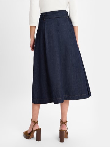 More & More Jeansrock in dark stone