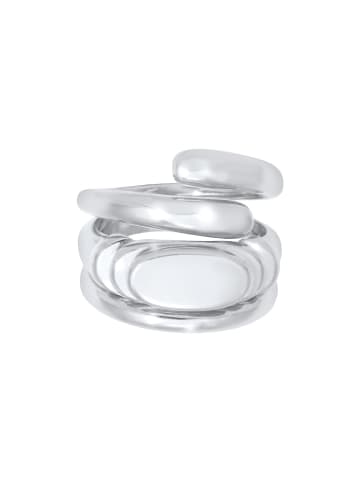 Elli Ring 925 Sterling Silber Ring Set, Siegelring in Silber