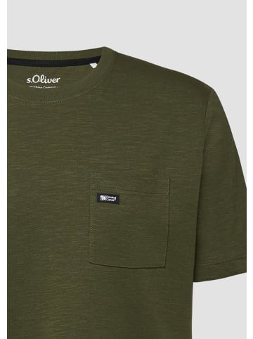 s.Oliver T-Shirt in 7938_olivgrün