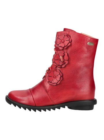 Stiefelette Rot