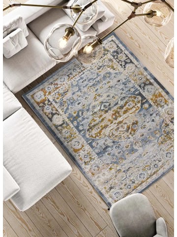 Atticgo Kurzflor-Teppich SPRINGS in mehrfarbig