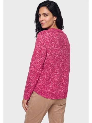 Strickpullover in Redberry Melange