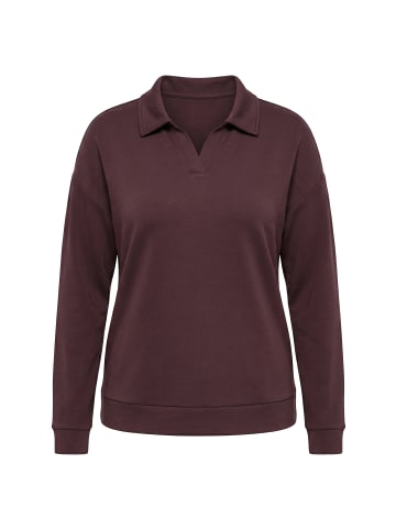 MIAMODA Sweatshirt in haselnussbraun