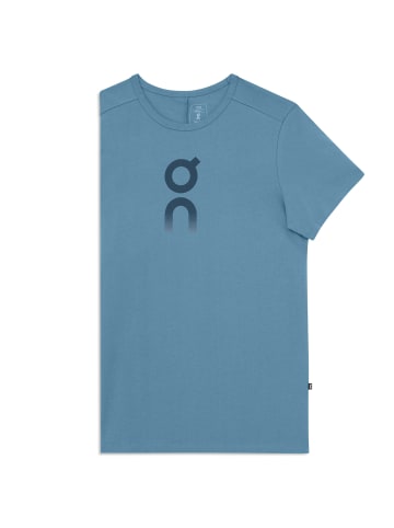 On Rundhals T-Shirt für Herren in blau