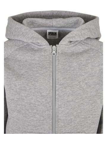 Urban Classics Zip-Kapuzenpullover in grey