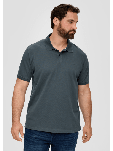 s.Oliver Polo-Shirt kurzarm in Grau