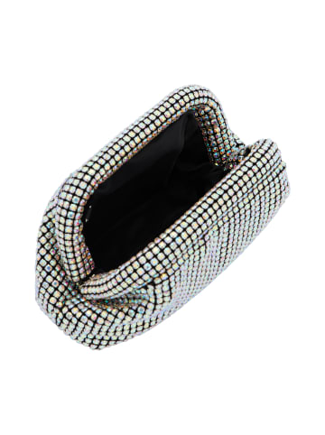 myMo at night Clutch Clutch in Silver Multicolor