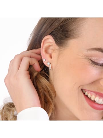 Lucardi 925 Silber Ohrringe