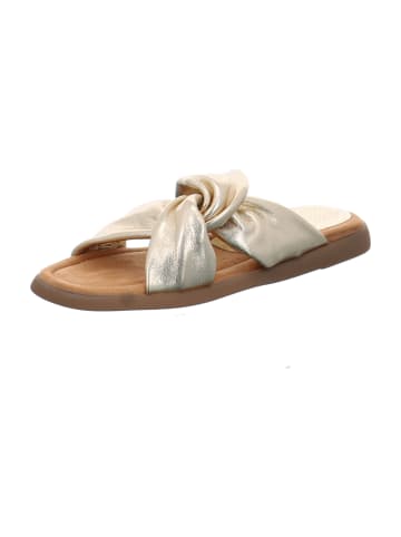 Unisa Klassische Pantoletten in Gold