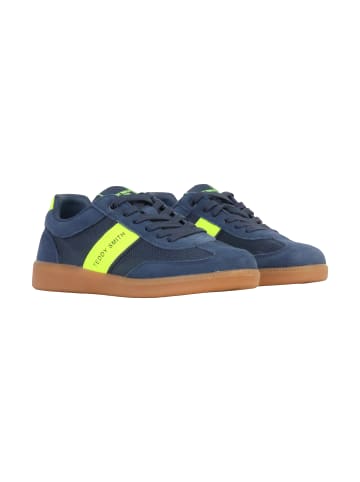Teddy Smith Leder-Sneaker Blau