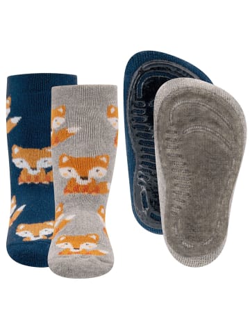 ewers 2er-Set Stoppersocken Fuchs 2er Pack in bunt