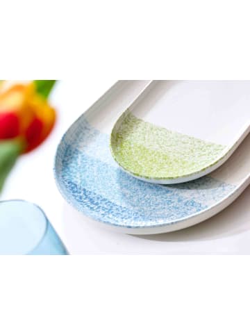 Ritzenhoff & Breker 8er Set Servierplatten Trio in Blau