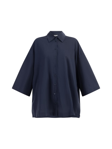 RISA Damen Oversized Hemd in Marine