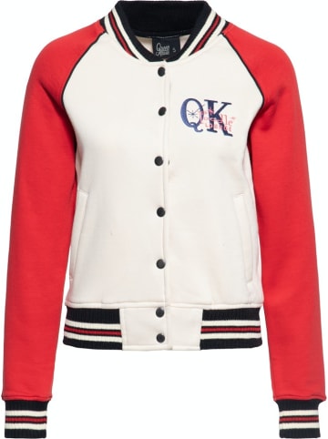 Queen Kerosin Sweatjacke in Rot