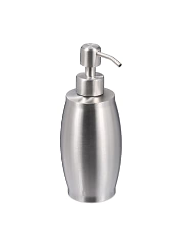 relaxdays 2 x Seifenspender in Silber - 350 ml