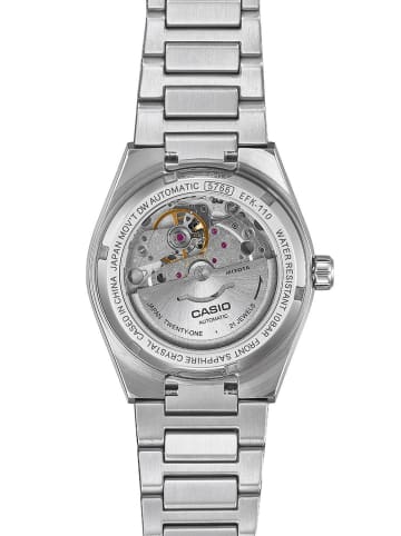 Casio Edifice Herrenuhr Automatik Stahl/Blau