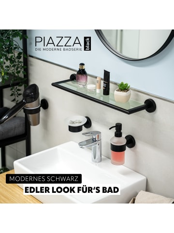 bremermann Glasablage Piazza Black ca. 54 x 6 x 14 cm (B/H/T)