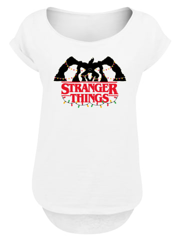 F4NT4STIC Long  T-Shirt Stranger Things Demogorgon Lights in weiß