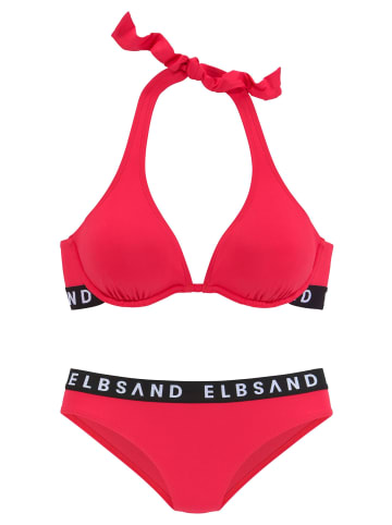 ELBSAND Bügel-Bikini in rot