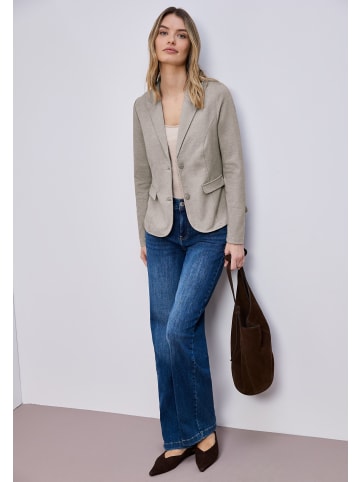 Street One Basic Blazer in Light Terra Mocha