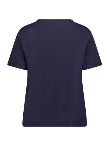 Betty Barclay Casual-Shirt mit Aufdruck in Patch Dark Blue/Brown