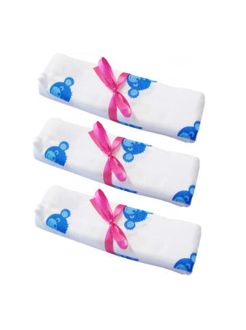 Odenwälder Mullwindeln Blaubär 3er Pack