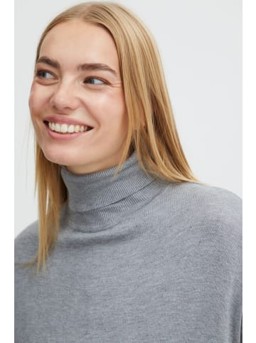 b. young Strickpullover BYMMPIMBA1 Loose fit in Mid Grey Melange