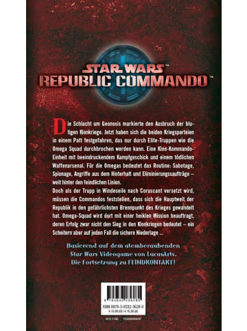 Panini Verlags GmbH Star Wars: Republic Commando: Triple Zero (Neuausgabe) | Ein Klonkriegsroman